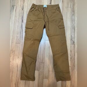 Kuwallatee Cargo Jogger Pants Brown M EUC